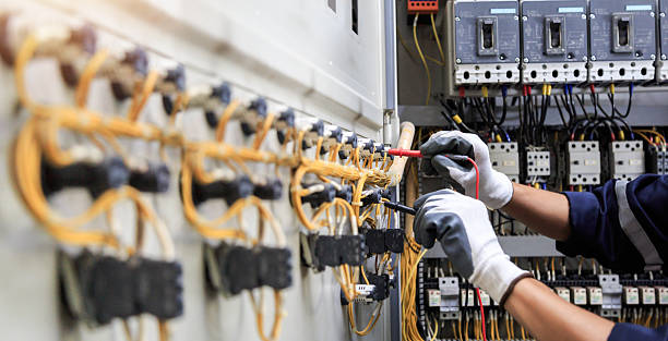 Professional Electrician technician working in Shields, MI